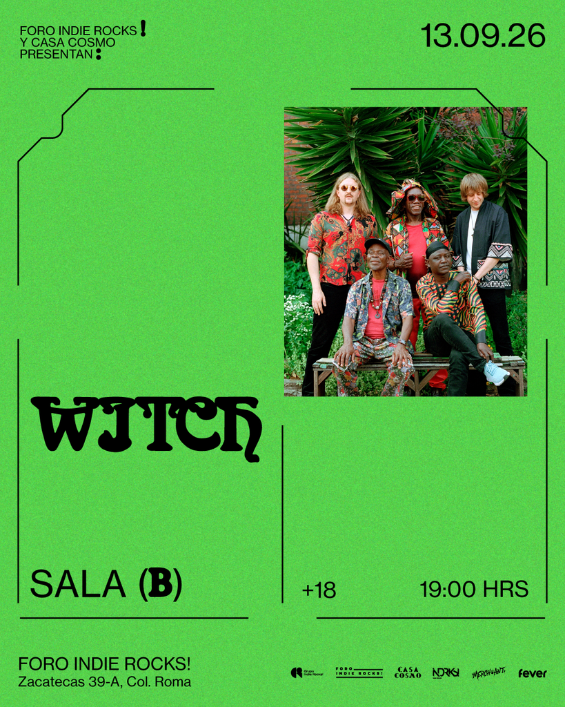 WITCH regresa a CDMX para presentar “Sogolo”, su nuevo viaje por el Zamrock 4864009c c6f2 494d 4217 2eea821fd4a4